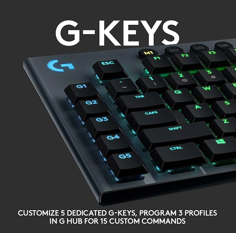 Клавиатура Logitech G815 GL Tactile, фото 11