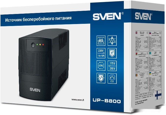 Источник бесперебойного питания Sven UP-B800, фото 5