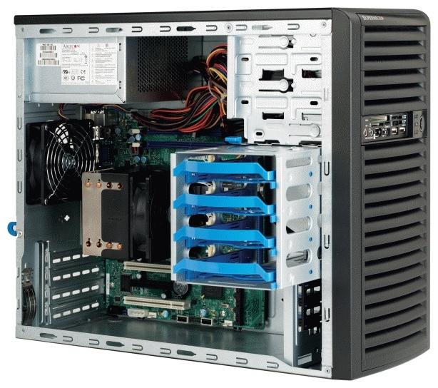 Корпус Supermicro CSE-731I-300B, фото 4