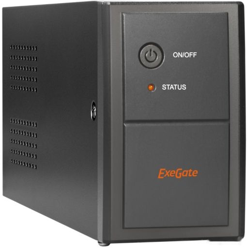 Источник бесперебойного питания Exegate BNB-850.LED.AVR.EURO.RJ EP285475RUS, фото 1