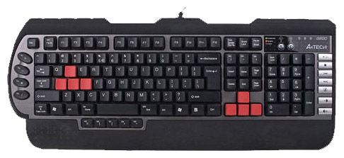 Клавиатура A4Tech X7-G800MU Black-Silver USB, фото 1