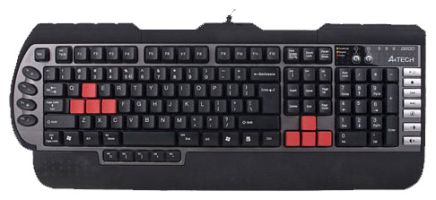 Клавиатура A4Tech X7-G800MU Black-Silver USB