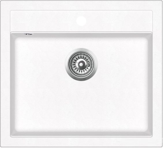 Кухонная мойка AquaSanita Quadro SQQ100W alba 710, фото 1