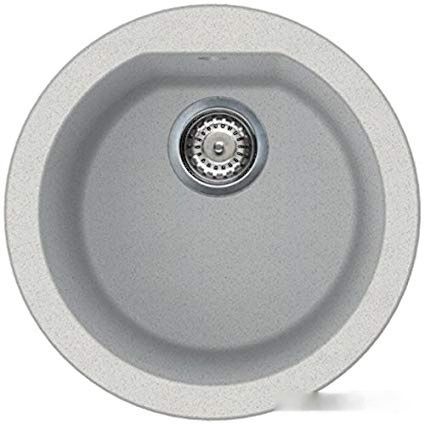 Кухонная мойка Elleci Fox Round Bianco Pietra 52, фото 1