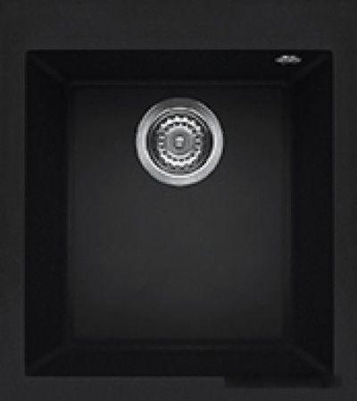 Кухонная мойка Elleci Quadra 100 Black 86, фото 1