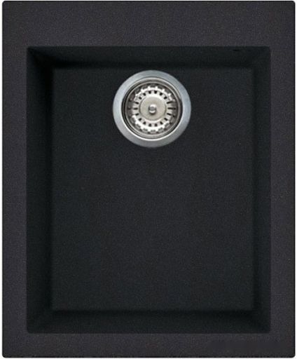 Кухонная мойка Elleci Quadra 100 Full Black 40, фото 1