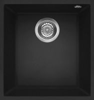 Врезная кухонная мойка Elleci Quadra 100 Undermount Nero G40