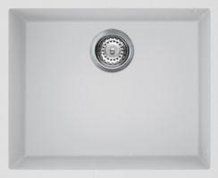 Кухонная мойка Elleci Quadra 105 Undermount K96 White/Kera