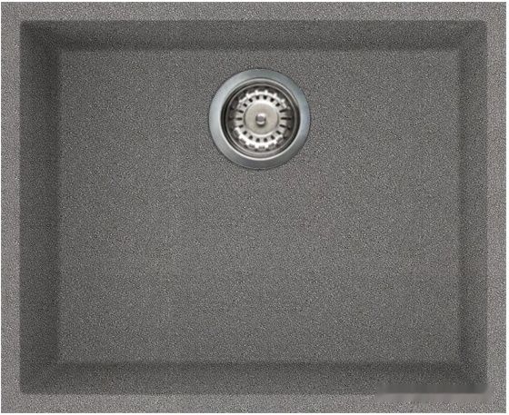 Кухонная мойка Elleci Quadra 105 Undermount Titanium 73, фото 1