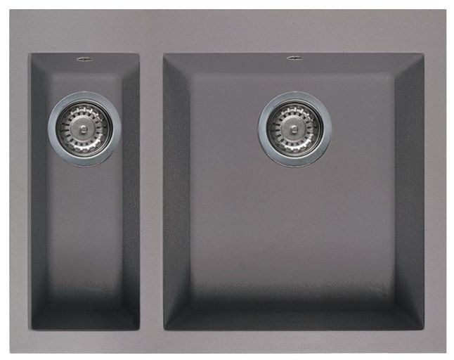 Кухонная мойка Elleci Quadra 150 (Titanium), фото 1
