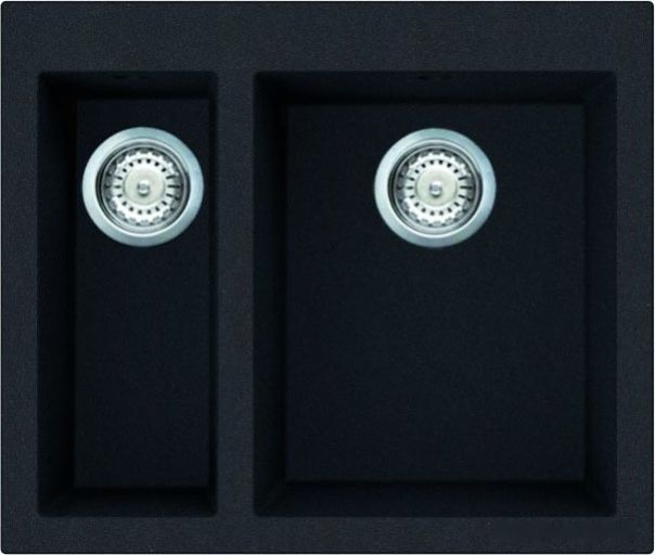 Кухонная мойка Elleci Quadra 150 Full Black G40, фото 1