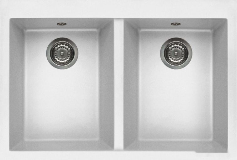 Кухонная мойка Elleci Quadra 340 Bianco G68, фото 1