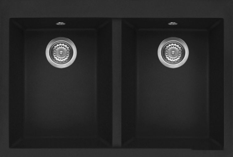Кухонная мойка Elleci Quadra 340 Nero G40, фото 1
