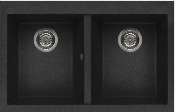 Кухонная мойка Elleci Quadra 350 Nero G54, фото 1