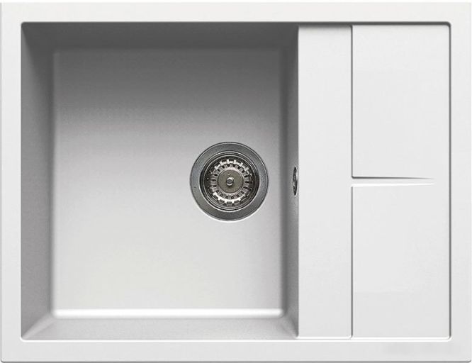 Кухонная мойка Elleci Unico 125 Bianco Titano 68, фото 1