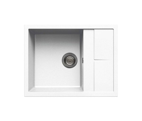 Кухонная мойка Elleci Unico 125 G52 Bianco, фото 1