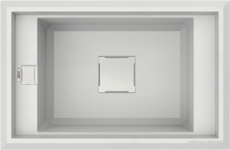 Кухонная мойка Elleci Value 130 White 96, фото 1