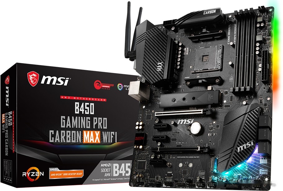 Материнская плата MSI B450 Gaming Pro Carbon Max WiFi, фото 7