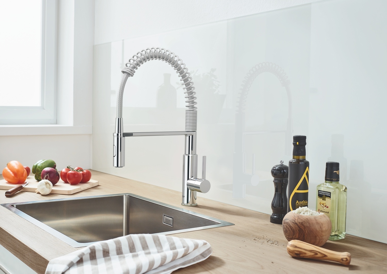 Кухонная мойка Grohe K700 60-S 55/45 1.0 31726SD0, фото 5
