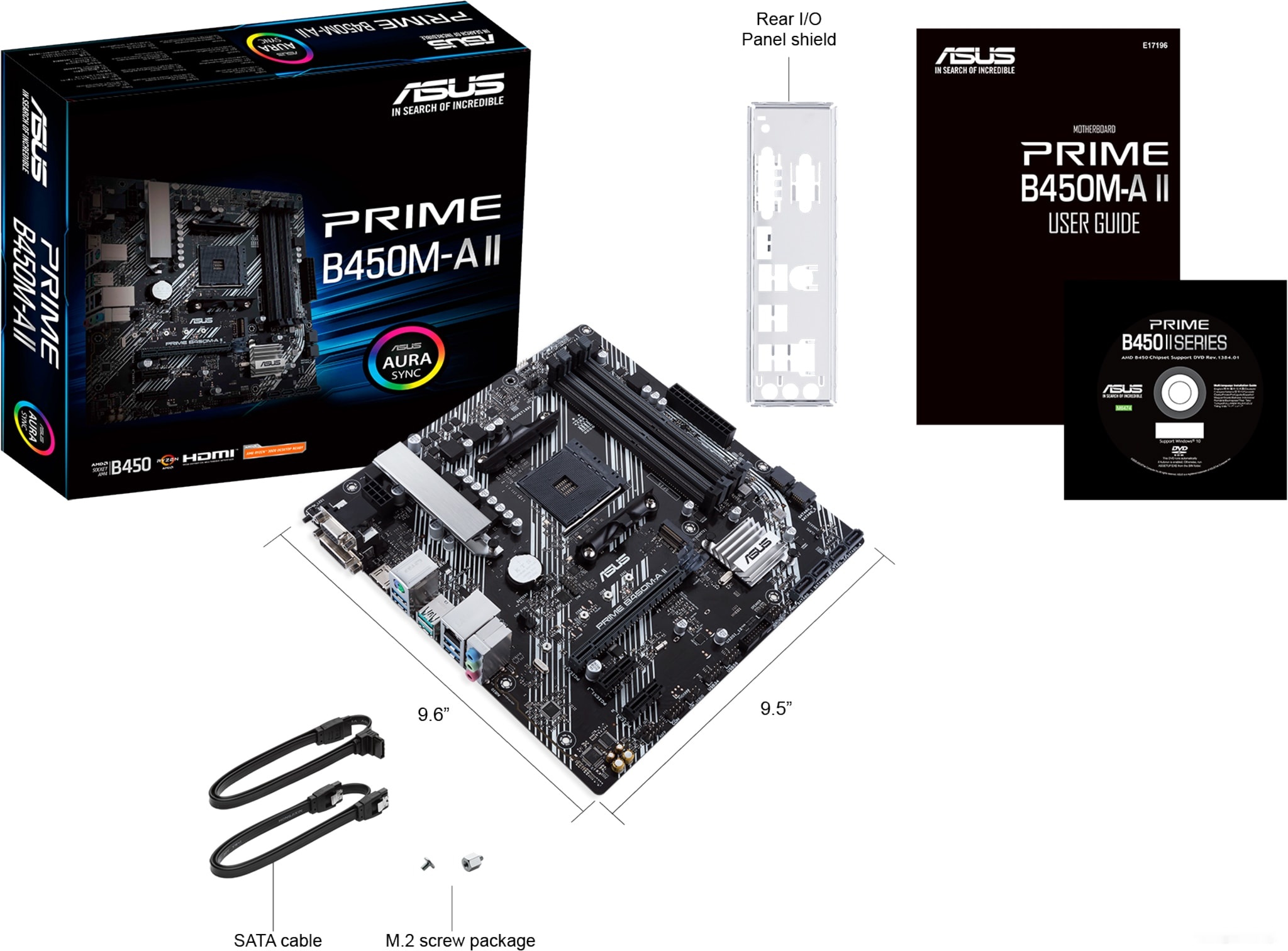 Материнская плата Asus Prime B450M-A II, фото 8