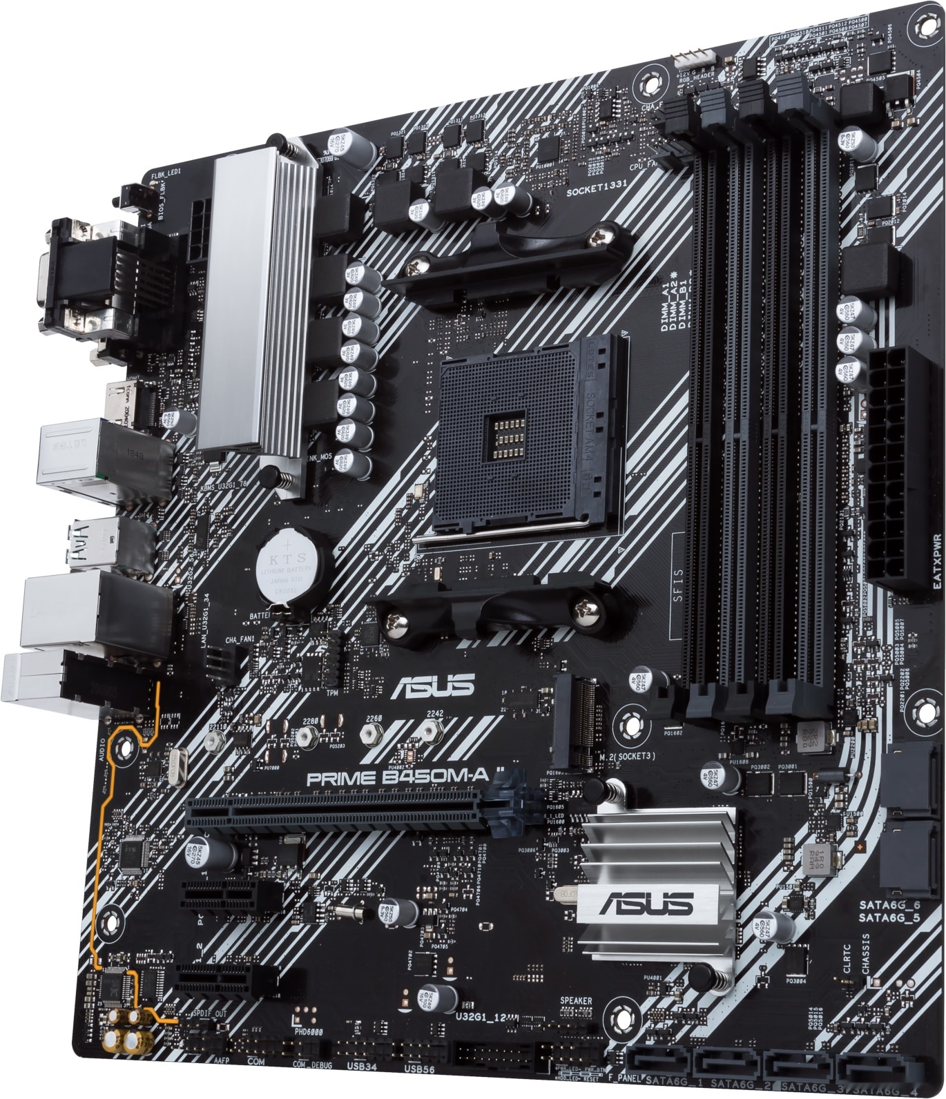 Материнская плата Asus Prime B450M-A II, фото 4