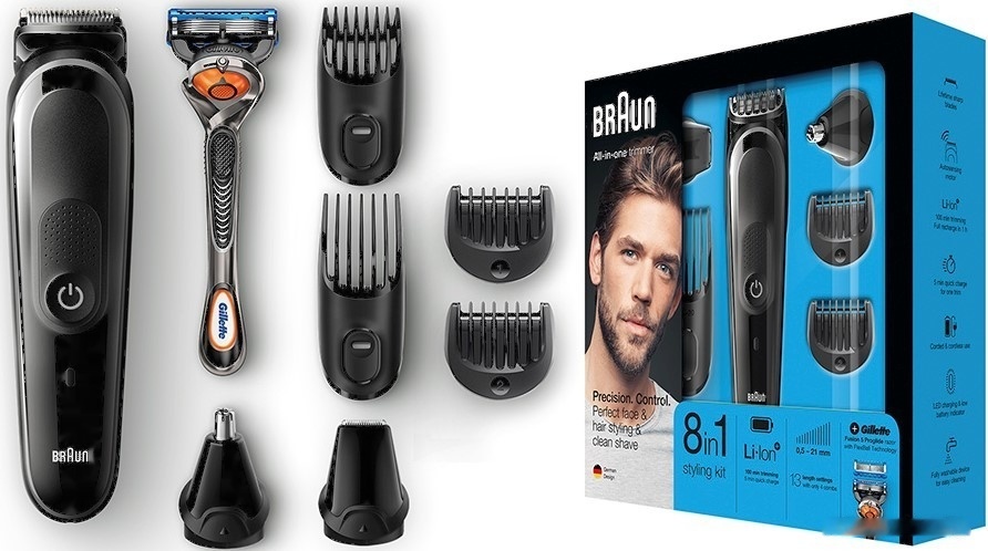 Машинка для стрижки Braun MGK5060, фото 3
