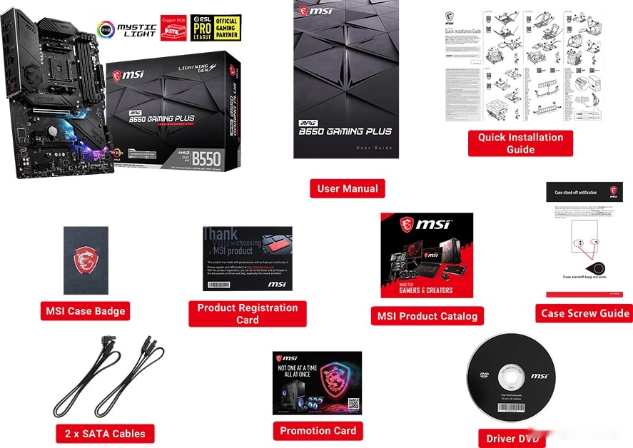 Материнская плата MSI MPG B550 Gaming Plus, фото 5