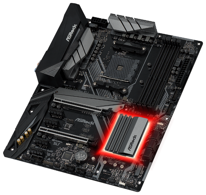 Материнская плата ASROCK X470 Master SLI, фото 2
