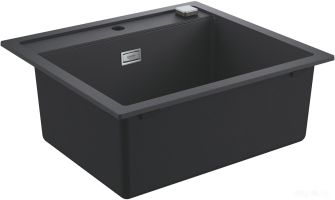 Кухонная мойка Grohe K700 60-C 56/51 1.0 31651AP0 (черный гранит)