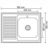 Мойка кухонная Ledeme L68060-6R