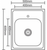 Кухонная мойка Ledeme L95060-6