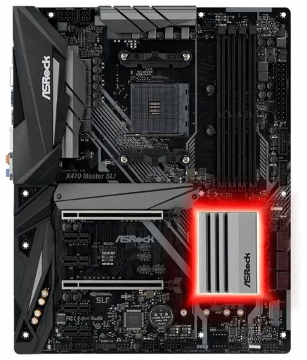 Материнская плата ASROCK X470 Master SLI, фото 1