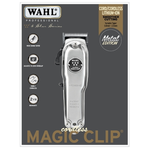 Машинка для стрижки Wahl Magic Clip Cordless Metal Edition 8509-016, фото 3