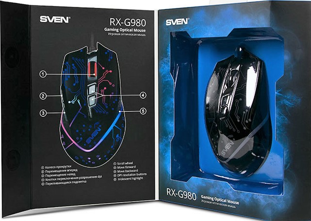 Мышь Sven RX-G980, фото 4
