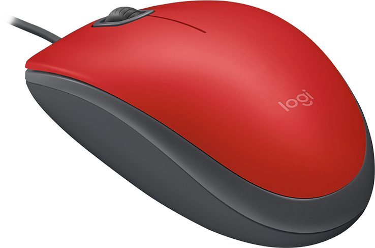 Мышь Logitech M110 Silent (Red), фото 2
