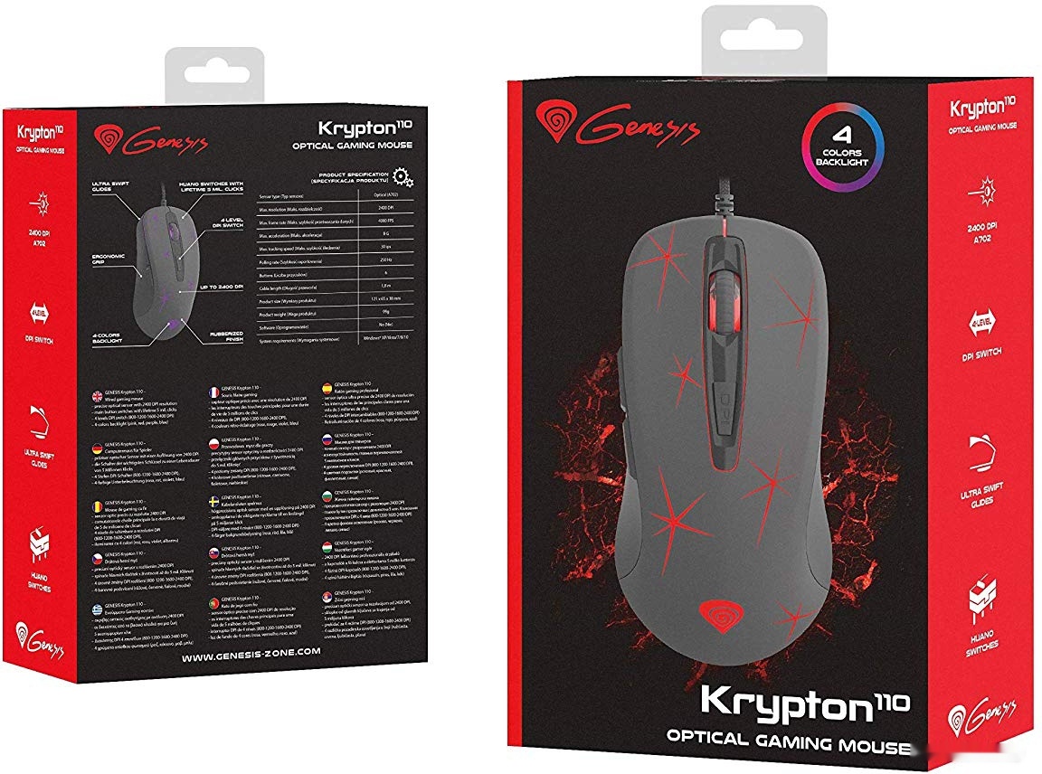 Игровая мышь Genesis Krypton 110, фото 10