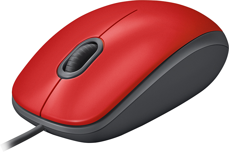 Мышь Logitech M110 Silent (Red), фото 3