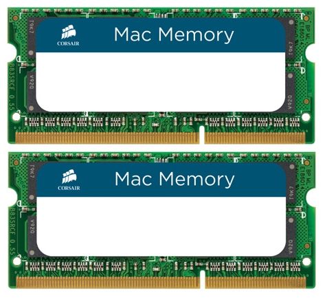 Модуль памяти Corsair Mac Memory 2x8GB DDR3 PC3-10600 KIT