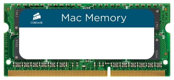 Модуль памяти Corsair Mac Memory 8GB DDR3 SO-DIMM PC3-12800