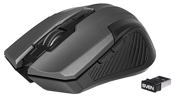 Мышь Sven RX-355 Wireless Black USB, фото 1