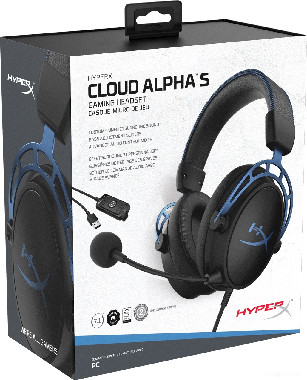 Наушники HyperX Cloud Alpha S (Black), фото 8