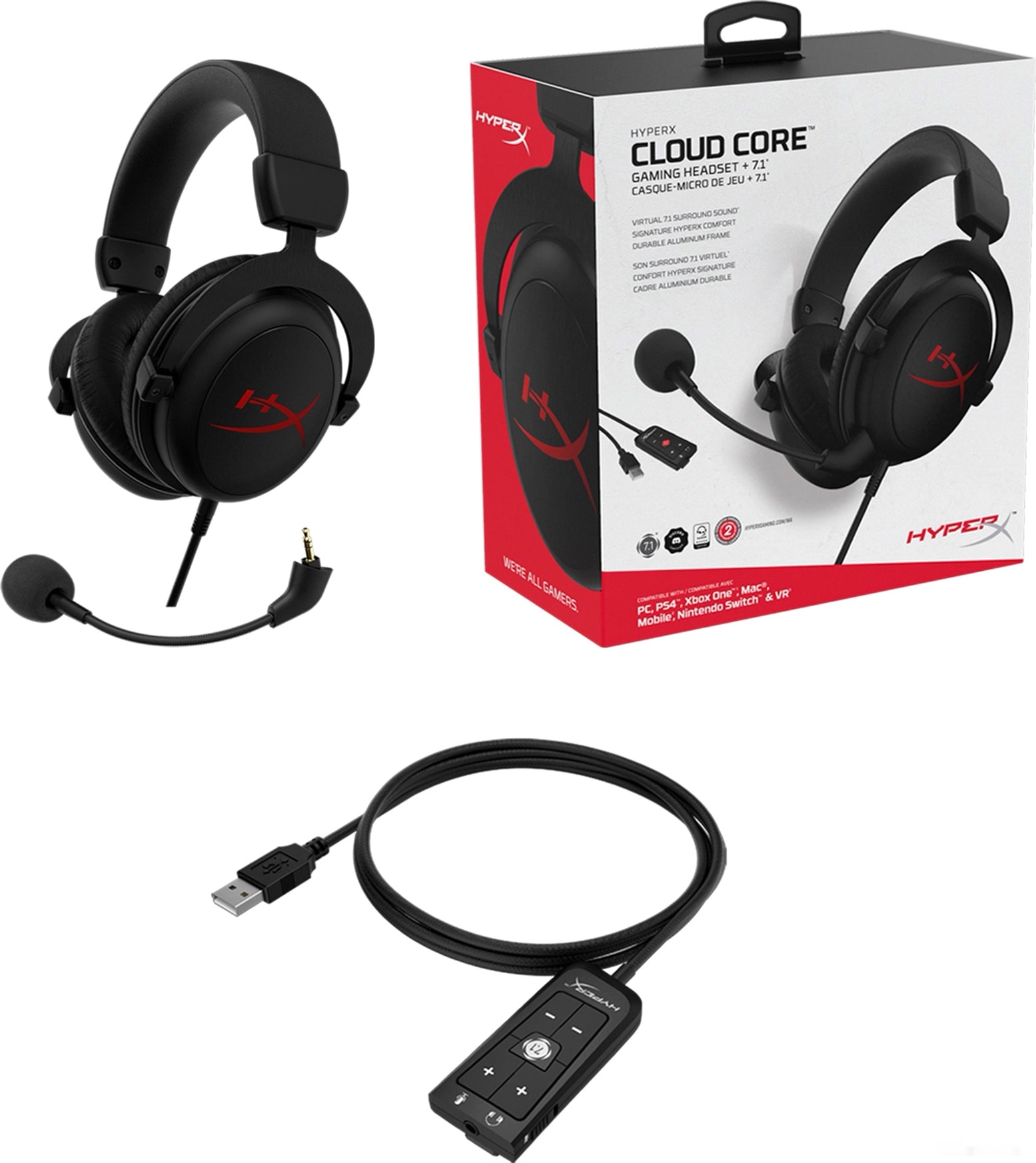 Наушники HyperX Cloud Core 7.1, фото 6