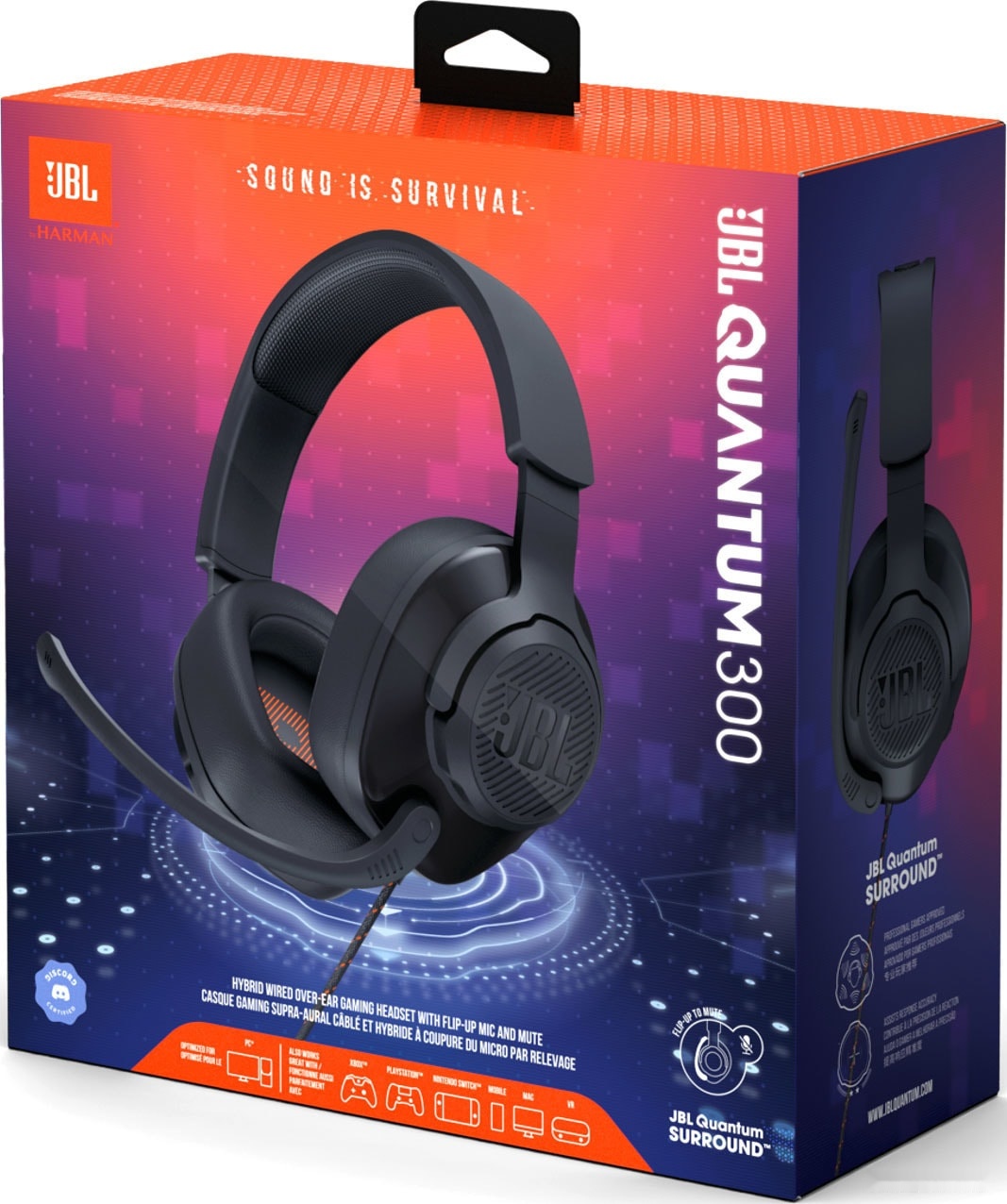 Наушники JBL Quantum 300, фото 6
