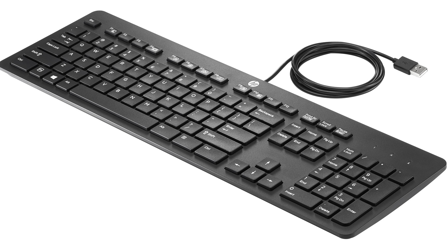 Клавиатура + мышь HP Slim USB Keyboard and Mouse, фото 2