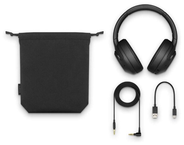 Наушники Sony WH-XB900N (Black), фото 7
