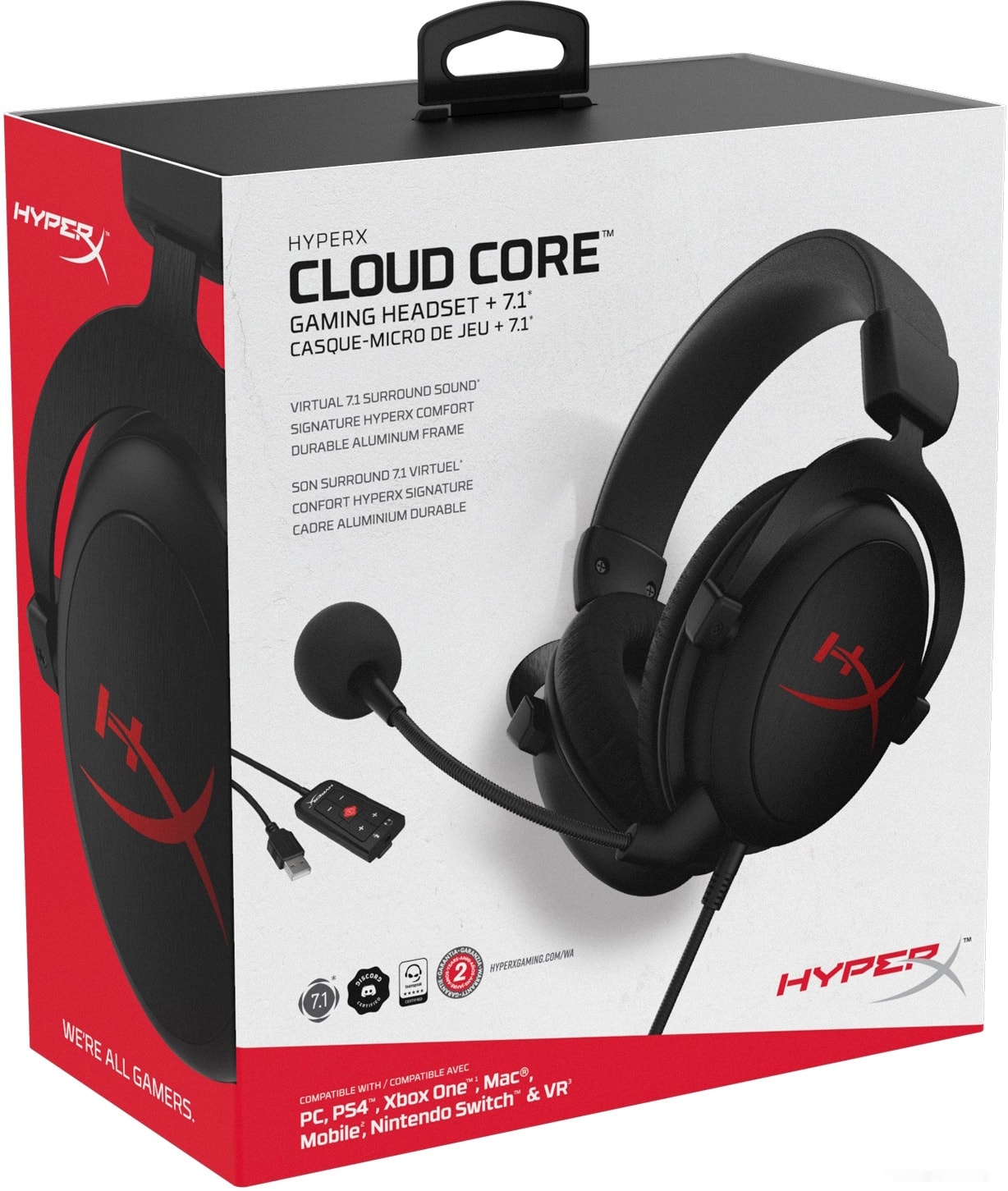 Наушники HyperX Cloud Core 7.1, фото 7