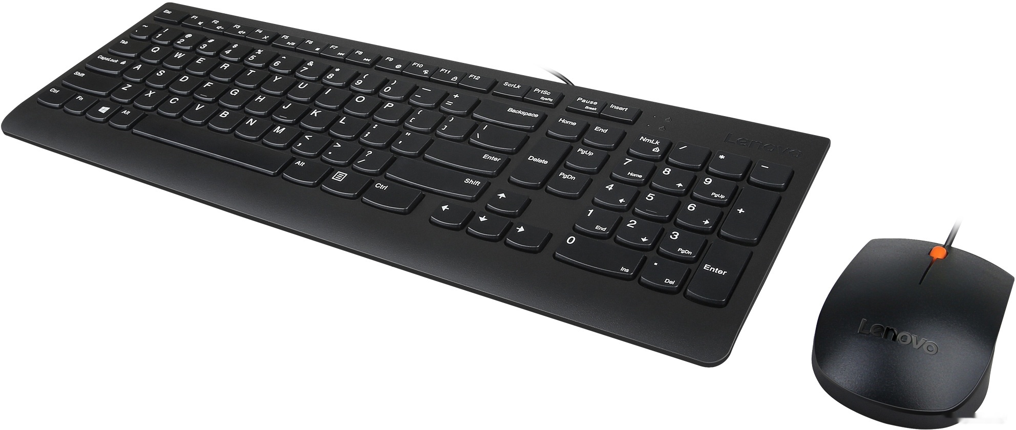 Клавиатура + мышь Lenovo Essential Wired Combo, фото 2