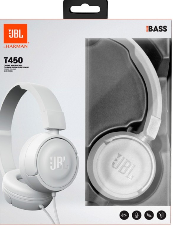 Наушники JBL T450 (White), фото 2