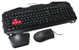 Клавиатура + мышь A4Tech Bloody B2100 Black USB