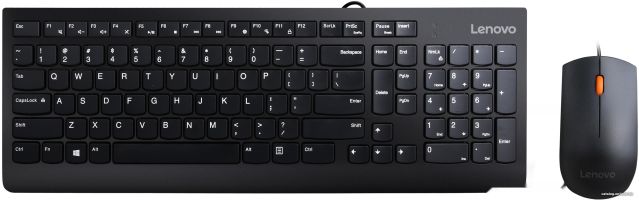 Клавиатура + мышь Lenovo Essential Wired Combo